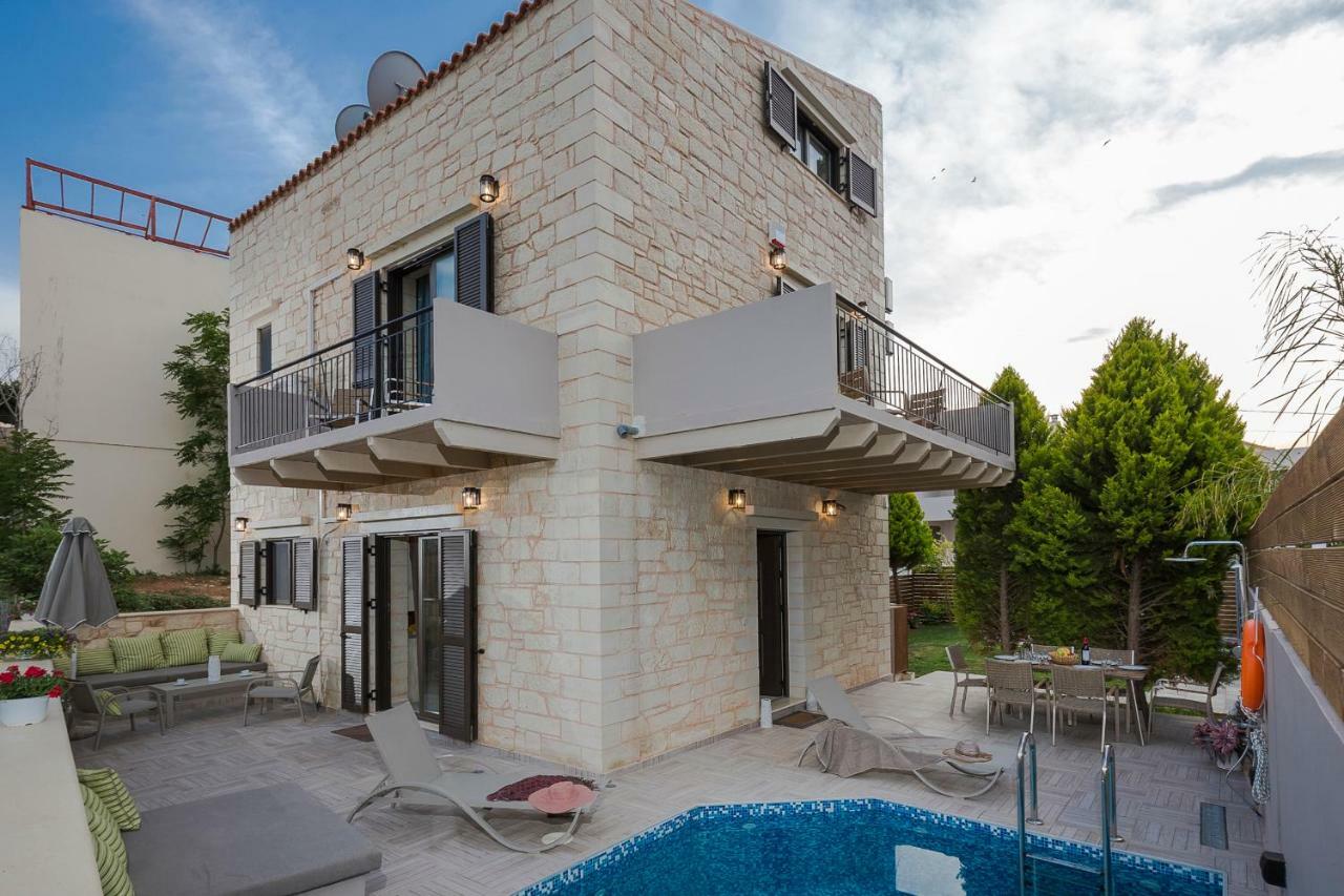 Villa Sirocos Stalos Exterior foto