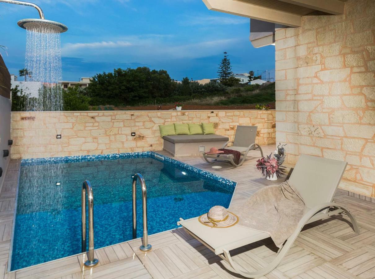 Villa Sirocos Stalos Exterior foto