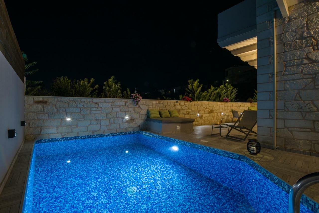 Villa Sirocos Stalos Exterior foto